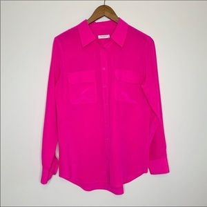 EQUIPMENT Slim Silk Signature Button Down Shirt